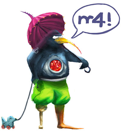 m4 penguin